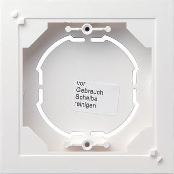 Gira 021904 surface-mounted housing 1-way flat Standard 55 pure white matt