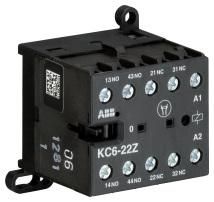 ABB Stotz-Kontakt KC6-22Z-04, miniature auxiliary contactor 110-125VDC, GJH1213001R0224