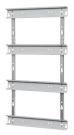 ABN 4-row galvanized steel AMIGO equipment support frame (AZUTR4)