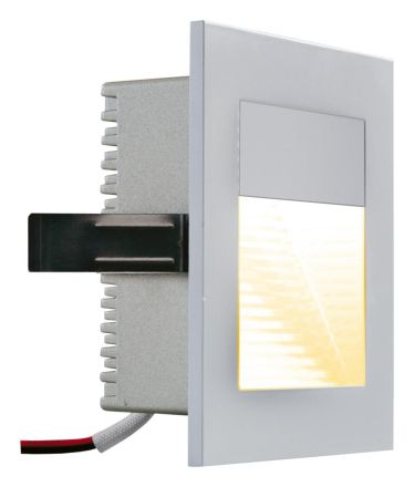 EVN P21702S 100-240V 2.2W 3000K 150lm silver LED recessed wall light