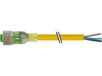 Murrelektronik 7000-12261-0531000 PUR 3x0.34 yellow UL/CSA+robot+drag chain 10m circular connector