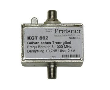 Televes KGT862 Galvanic isolator, 2xF-book