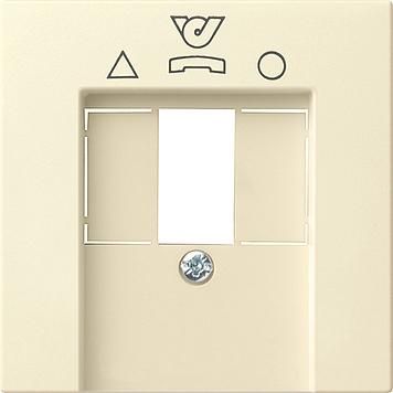 Gira 026001 cover for TDO System 55 cream white