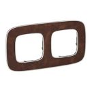 Legrand 754452 frame Valena Allure 2-WAY LEATHER, (brown)