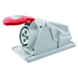 Gewiss GW62481 IEC 90° 400V 16A 6h 4P IP44 wall socket