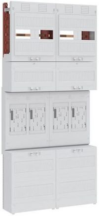 ABN eHZ 4Z 5p with terminal block 500x1050mm meter panel (Z27EE4500)