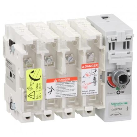 Schneider Electric GS2PPB4 TeSys GS2p 4p 315A DIN B1 B2 B3 load-disconnector
