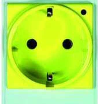 Harting 39500010002 Germany yellow (VDE) socket module