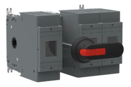 ABB Stotz-Kontakt OS400D12BBP, load break switch for fuse, 3-pole, 400A with handle and shaft BB, 1SCA102280R1001