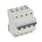 Legrand 403770 Circuit breaker TX3 D10A 4P 6KA 4M