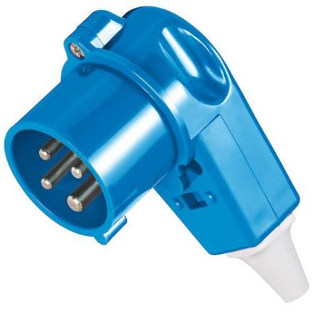 Mennekes 891 angle plug 16A 4p 9h 230V IP44