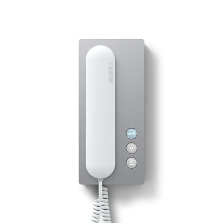 Siedle BTS 850-02 A/W bus telephone standard in aluminium/white