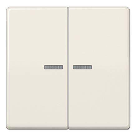 JUNG AS102KO5 KNX control rocker AS series | 2-way | white
