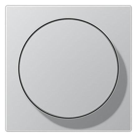 Jung A1740AL cover with rotary knob, series A, aluminium