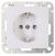 Kopp 920602002 with BS HK05 arctic white SCHUKO socket