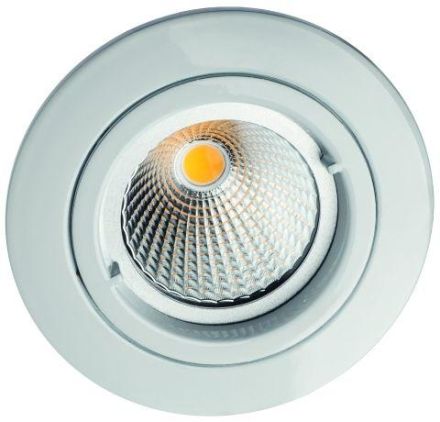 Rutec Licht ALU55781-M Rutec ALU die-cast without snap ring rigid for MR16 White matt