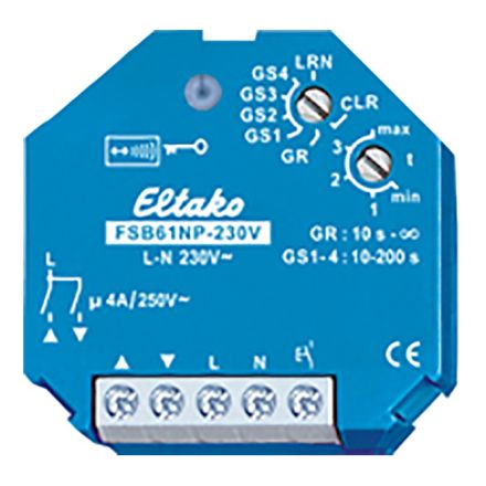 ELTAKO FSB61NP-230V wireless blind actuator | 4 A, not potential-free