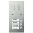 Ritto RGE1810425 Acero pur stainless steel door station audio, 4 WE, stainless steel