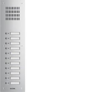 Elcom 1111180 flush-mounted door station TVG-11/1 stainless steel