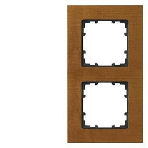 Siemens 5TG1102-1 frame 2-way cherry wood