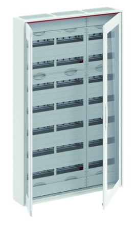 ABB Striebel & John CA38RT small distribution board surface-mounted, 3FB, 8-row, 2CPX052261R9999