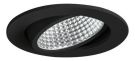 Brumberg 12395083 350mA 12W 3000K black LED recessed ceiling spotlight