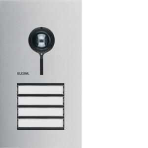 Elcom REQ504Y Door station front panel Door station video 4/1 2D stainless steel ONE