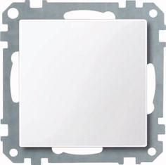 MERTEN 391625 blank cover active white glossy System M