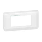 Legrand 078724L Mosaic 4-mod.horizontal antibacterial ultra-thin frame