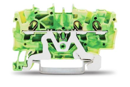 Wago 2001-1307 TOPJOB S green-yellow 1.5qmm 3 conductor protective conductor terminal