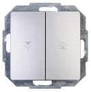 Kopp 651520089 PARIS silver blind switch