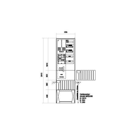 GSAB 08.00.0P1-1 EDIS 5050 circuit without TSG street lighting connection column