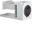 Berker 1993 S-Video module polar white/black accessories