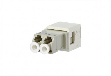 METZ CONNECT OpDAT LC-Duplex MM socket insert LWL IP 67 Industry, 1402300820MI
