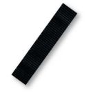 PROTEC.class 05102029 U-clamps/counter troughs PGMB15S (25m) fabric mounting tape black 15mm