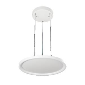 Nobile 1576011012 Panel R600 white 38W 830 dim DALI/push LED pendant light LB23