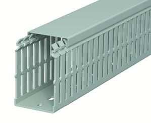 OBO Bettermann LKV/N 75050 75x50 stone grey wiring duct, 6178424