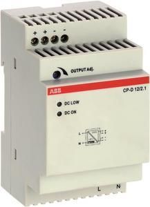 ABB Stotz-Kontakt CP-D 12/2.1 , CP-D 12/2.1 power supply In: 100-240VAC Out: 12VDC/2.1A , 1SVR427043R1200
