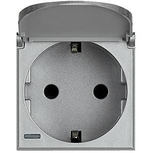 Bticino HC4141PW Sdo Alu hinged cover