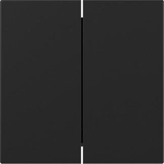 Gira 3495005 2f straight Sys.55 sw with rocker