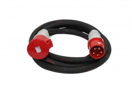Walther 39600516050 63A 5P 400V 6h IP44 5m H07RN-F 5G16 CEE cable