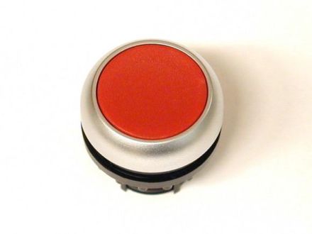 Eaton M22-DR pushbutton, flat, red, momentary, 216594