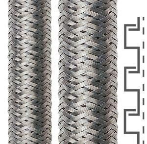 Flexa 14016701038 SPR-CU-AS AD45 38x45mm galvanized steel/CU metal protection hose