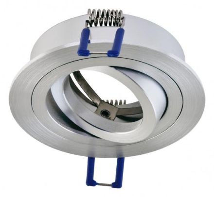 EVN 618014 round rotatable/black alu GX5.3 max.50W 12V recessed ceiling spotlight