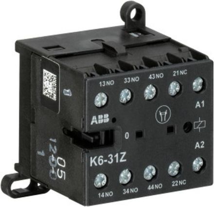 ABB Stotz-Kontakt K6-31Z-22 60V 40-450Z miniature auxiliary contactor, GJH1211001R2312