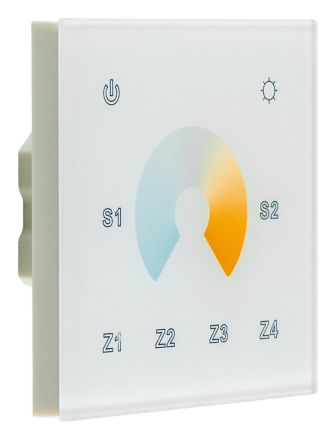 EVN EFDWP4WWCW Tunable-White 4-channel 868MHz wall panel