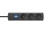Kopp 234405008 DUOversal Plus 3-way anthracite 1.4m ÜS power strip
