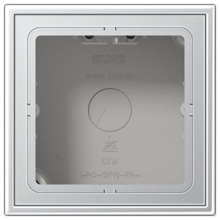 Jung AL2581A-L surface-mounted cap 1-way, LS series, aluminum