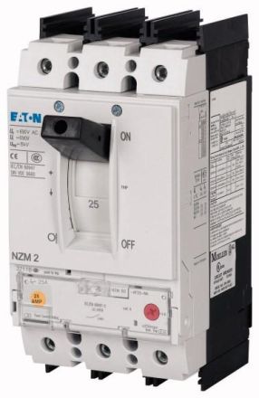 Eaton NZMB2-AF60-BT-NA circuit breaker, 3p, 60A, box terminals, 107619