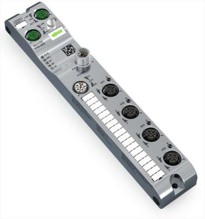 Wago 765-4203/100-000 4-Port A EtherCAT DC24V 2.0A SlimLine IO-Link Master